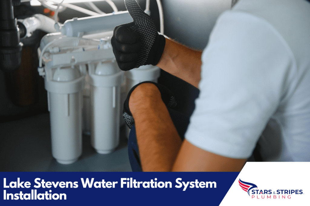 Lake Stevens Water Filtration System Installation
